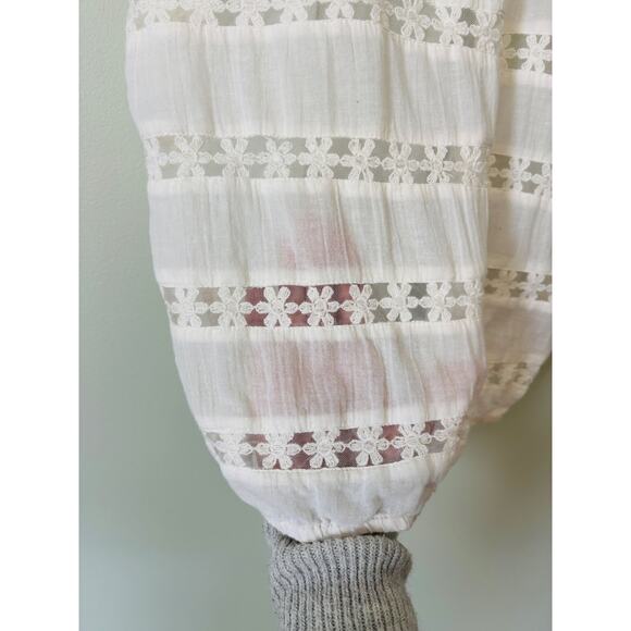 Anthropologie Whitesands Summer Blouse Top Size Xs - Picture 4 of 10